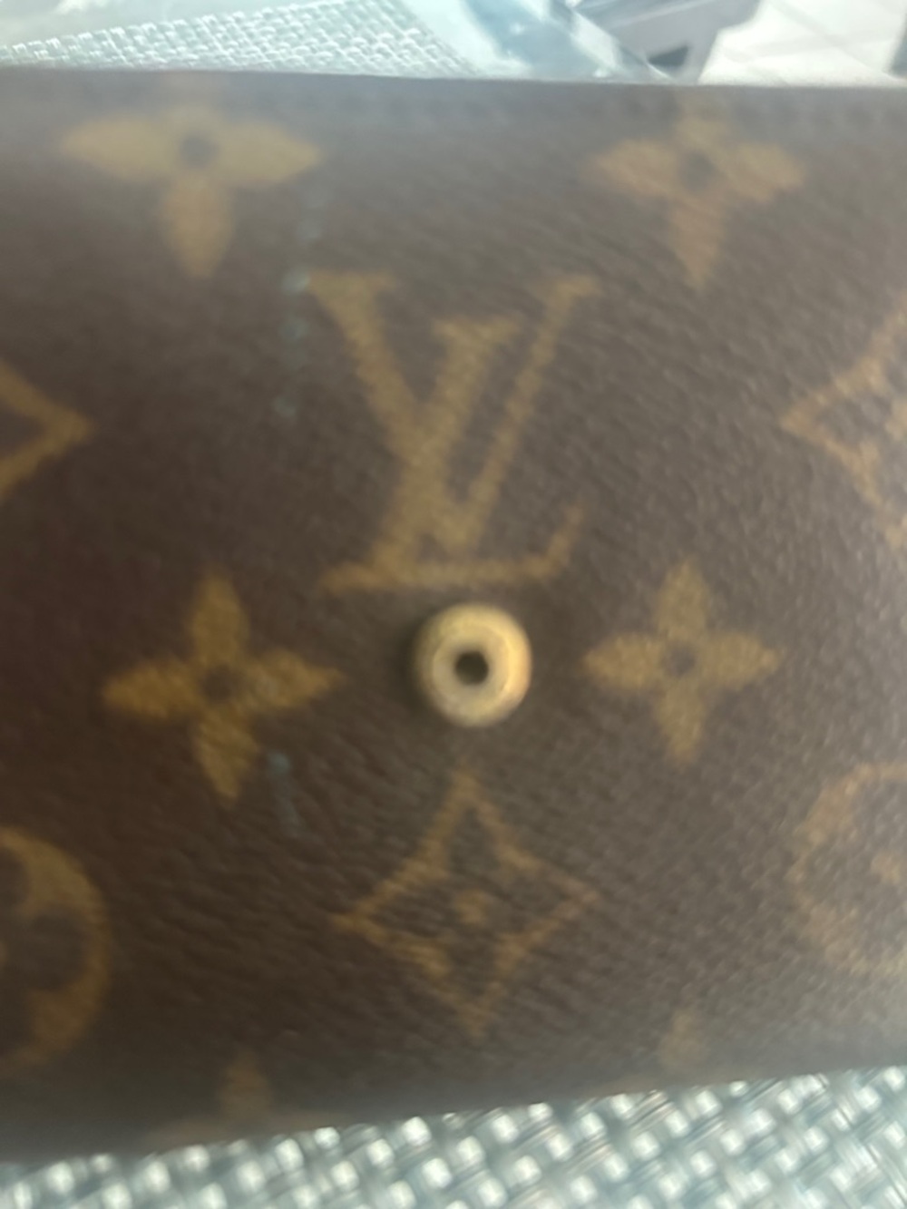 Louis Vuitton Monogram Canvas Trifold Wallet in Brown and Gold - Picture 4 of 5